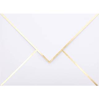 A7 -konvolutter - 25 -pakker v klap folie grænse Luksus mailing konvolutter til 5 """" x 7 """" kort - til bryllupsinvitationer baby shower fotos gra