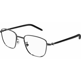 Montblanc MB0272O Asian Fit 001 51 Briller Mænd Grå - Ruthenium Grey - 51mm