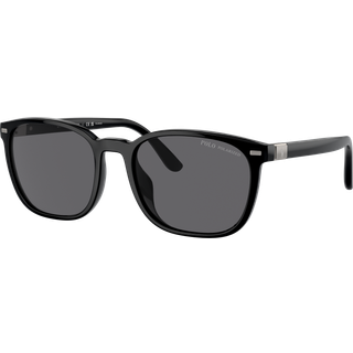 Polo Ralph Lauren PH4208U Polarized 500181 55 Solbriller Mænd Black - Shiny Black - 55mm