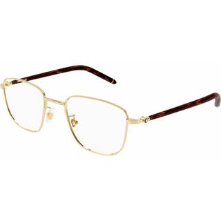 Montblanc MB0272O Asian Fit 008 53 Briller Mænd Guld - Gold - 53mm