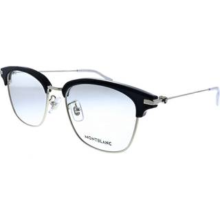 Montblanc Mand MB0141OK 001 Optiske stel Metal Sølv Firkantet