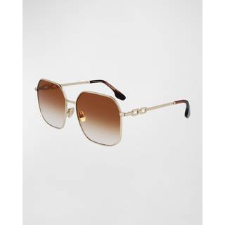 Victoria Beckham VB232S 723 58 Solbriller Kvinder Guld - Pale Gold - 58mm