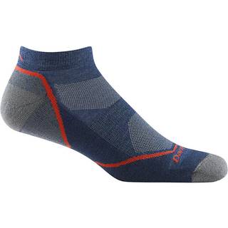 Darn Tough Men's Light Hiker No Show Lightweight with Cushion Denim, M (41-42.5)