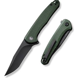Mini Sandbar foldekniv, green micarta