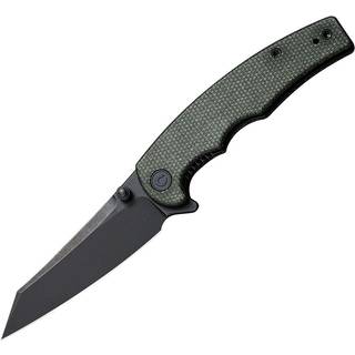 P87 Folder foldekniv, green micarta