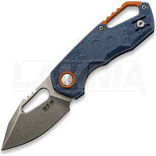 Isonzo Clip Point foldekniv, blå