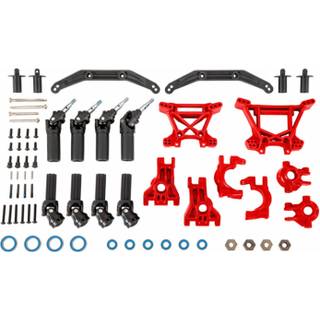 Traxxas 9080R Upgrade Kit Heavy Duty Red Hoss, Rustler, Slash - 4x4