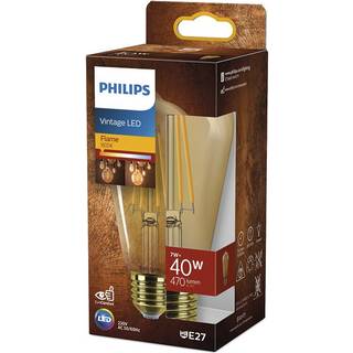 Philips LED Classic Filament 25W dråbe E27 ravfarvet ikke dæmpbar  1 stk - 929003628401 ✓ På lager - klar til levering og afhentning