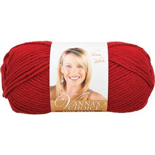 Lion Brand Vanna's Choice 860-180E Cranberry Indhold:100% akryl Vægt/Indhold:100 g = 170 meter Anbefalede pinde:5.50 mm Strikkefasthed:10 x10 cm = 16 m x 22 p Vask:Maskinvask max 40°C.