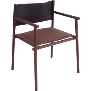 EMU - Terramare Small Coffee Table, Frame: Corten, Top: Porcelain Stoneware, Emperador - Udendørs små borde og sideborde - AlfredoChiaramonte,MarcoMarin - Brun - Metal/Sten