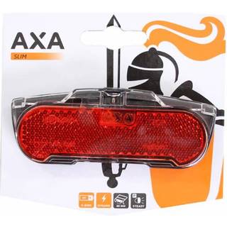 AXA Slim Steady Baglygte 80 mm - Rød