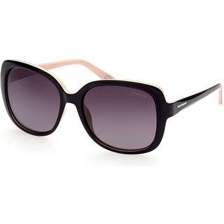 Skechers SE6126 Polarized 01D 58 Solbriller Kvinder Black - Shiny Black - 58mm