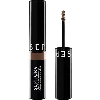 Sephora Collection - Tint & Volume Brow Gel - Tinted Brow Gel-23 04 Midnight Brown - For Women