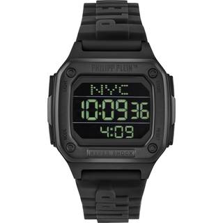 Philipp Plein PWHAA0221 Digitaluhr Hyper $hock Schwarz