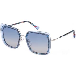 Yalea SYA085 WISLAWA 579Y 53 Solbriller Kvinder Tortoiseshell - Transparent Blue Tortoise - 53mm