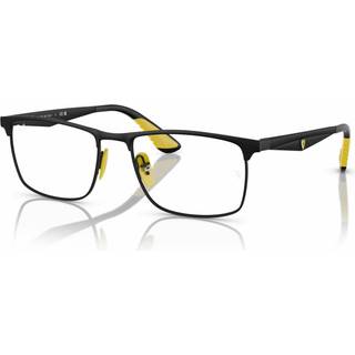 Ray - Ban Unisex RX6516M F091 Optiske stel Metal Sort Transparent Firkantet Normal