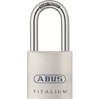 Abus 80TI/40 Titalium Aluminiumslegering H?ngel?s Keared Different-Long Nano Protect Steel Shackle (1-1/2 """")