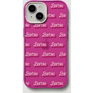 Nudient Form Case iPhone 15 Bagside Cover - Barbie Grid