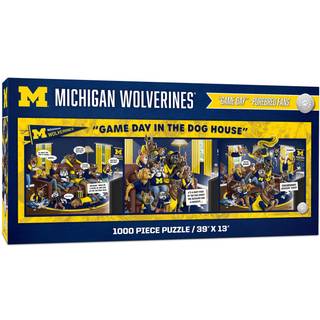 Youthefan NCAA Michigan Wolverines spildag i hundehuset 1000pc puslespil