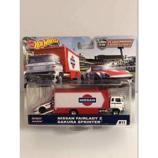 Hot Wheels Team Transport Sakura Sprinter