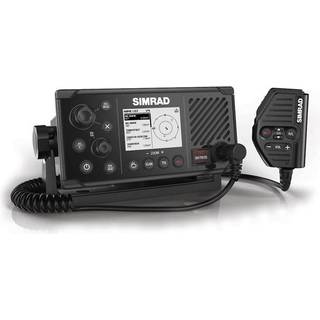 Fast VHF Simrad RS40-B, med AIS-transponder (modtager &amp; sender) &amp; ekstern GPS-antenne