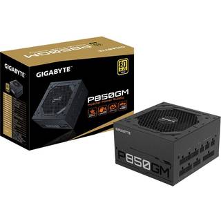 GIGABYTE P850GM enhed til strømforsyning 850 W 20+4 pin ATX ATX Sort