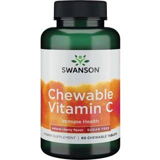 C-vitamin tyggetabletter med naturlig kirsebærsmag - 60 stk