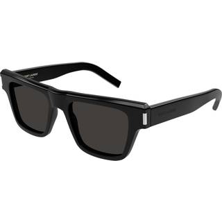 SAINT LAURENT Mand SL 469 001 Solbriller Acetat Sort Sort Firkantet