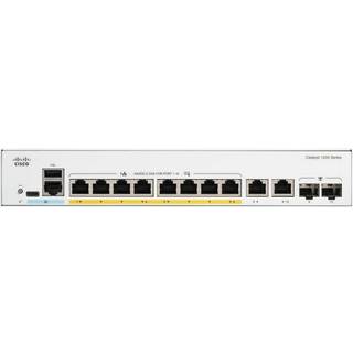 Cisco C1200-8P-E-2G netværksswitch Administreret L2/L3 Gigabit Ethernet (10/100/1000) Hvid