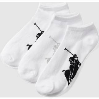 Polo Ralph Lauren Herren Socken schwarz,weiß Baumwolle & Mix Gemustert,unifarben - schwarz,weiß