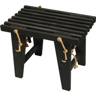 Hillerstorp Ecobench bænk Sortolieret fyrretræ 60 cm