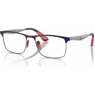 Ray - Ban Unisex RX6516M F086 Optiske stel Metal Blå Transparent Firkantet Normal
