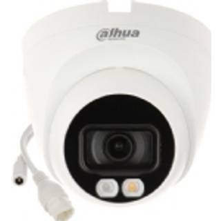 Dahua Turret Kamera IPC-HDW2249T-S-IL 2,8mm Wizsense Überwachungskamera mit 2 Megapixel Auflösung. professionelle Kamera für außen - weiß