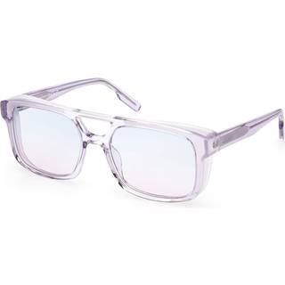 Ermenegildo Zegna EZ0209 80W 57 Solbriller Mænd Purple - Transparent Purple - 57mm