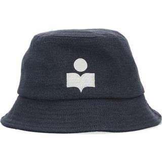 Isabel Marant Haley denim bucket hat - grey - L