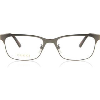 Gucci GG0494OJ Asian Fit 002 56 Briller Mænd Grå - Matte Grey - 56mm
