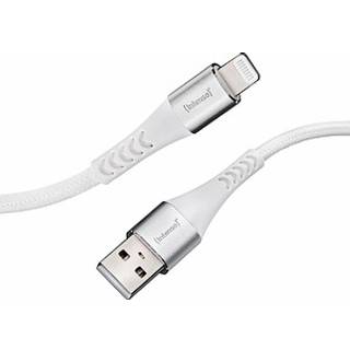 Intenso® USB til Lightning lade- og datakabel, 27W, MFI, hvid, 1,5m