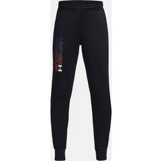 Bukser Under UA Armour Fleece Graphic Jgr-BLK 1379786-001 Størrelse YXS