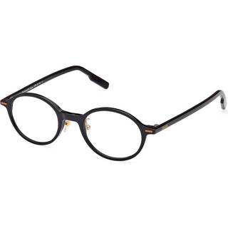 Ermenegildo Zegna EZ5256 001 48 Briller Mænd Black - Glossy Black - 48mm