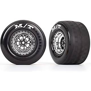 Traxxas - TRX9475R - Drag dæk limet på bagfælge - 2 stk