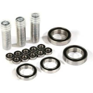 Traxxas - TRX8892 - Ball bearing kit, TRX-4® Traxx®, black rubber sealed, stainless (contains 5x11x4mm (40), 20x32x7mm (2), & 17x26x5mm (2) bearings/