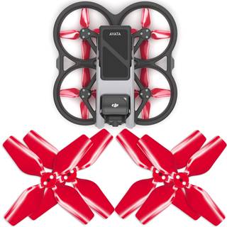 Master Airscrew 4 -Blade Upgrade Propeller til DJI Avata - R?de 4 stk