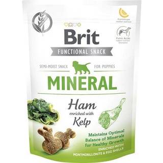 Brit - Functional Snack - Mineral m. Skinke & Tang (Hvalp) - 150g
