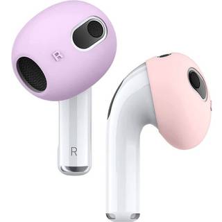 Elago Earbuds Tip Cover (AirPods 3) - Grå/hvid