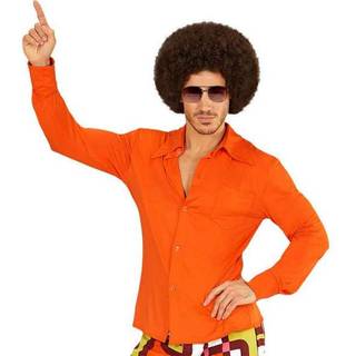 Orange 70er skjorte