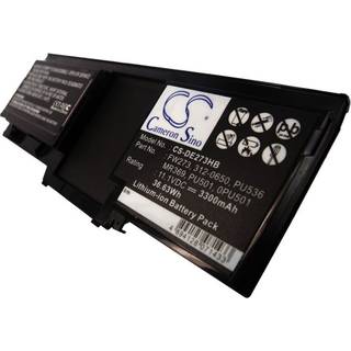 Batteri til Dell Latitude XT Laptop - 11,1V (kompatibelt)