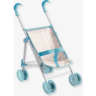 Djeco Pomea dukkeklapvogn blå 44 cm