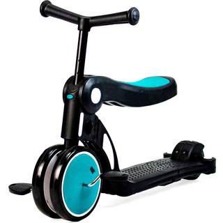 Asalvo Trehjulet cykel 5 i 1 Ride and role, Aqua