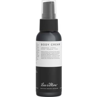 Less Is More Organic Body Cream Lemongrass Travel size 50 ml