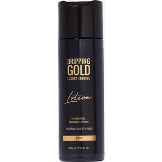 Dripping Gold Luxury Tanning Lotion Fugtgivende brunings lotion til dyb solbruning Skygge Dark 200 ml - 200 ml